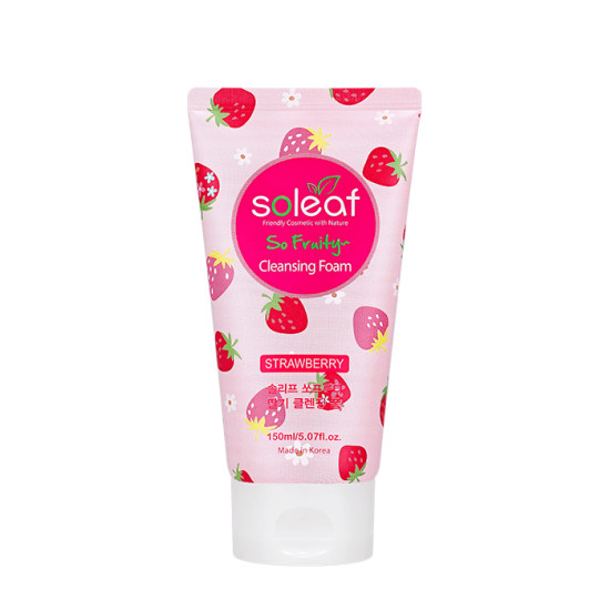 Soleaf So Fruity Strawberry Cleansing Foam 150ml