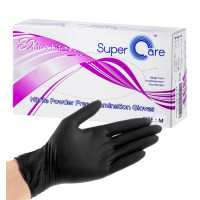 Super Care Latex Powder Free Examination Gloves Extra Lite M 100ea 