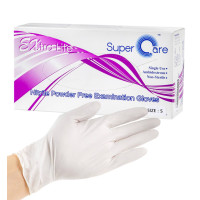 Super Care Latex Powder Free Examination Gloves Extra Lite S 200ea