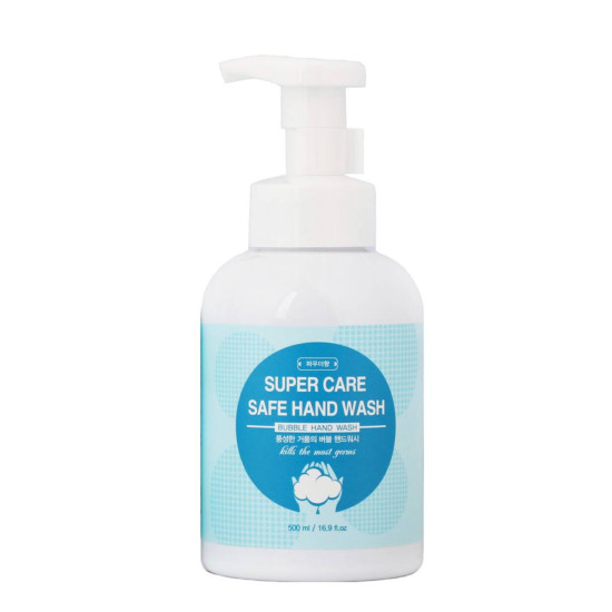 Super Care Safe Hand Fresh Bubble Hand Wash Powder 500ml 