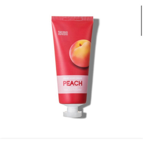 Tenzero Soothing Moisturizing Hand and Nail Cream Peach 100ml