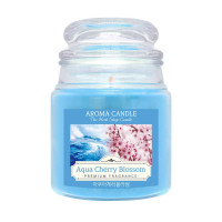The Herb Shop Aroma Candle Aqua Cherry Blossom 480g