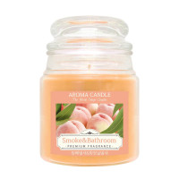 The Herb Shop Aroma Candle Smoke and Bathroom 480g