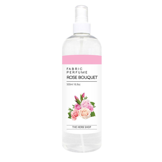 The Herb Shop Fabric Perfume Rose Bouquet 500ml