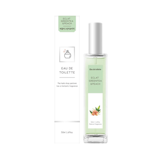 The Herb Shop Eau De Toilette Eclat Greentea and Peach 50ml