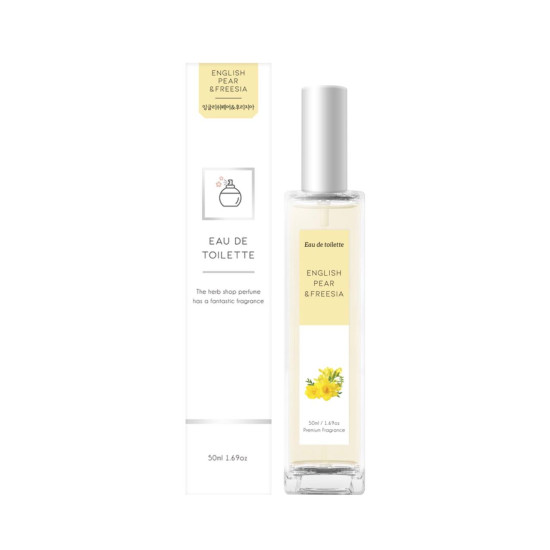 The Herb Shop Eau De Toilette English Pear and Freesia 50ml 