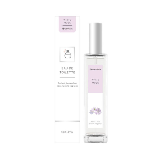 The Herb Shop Eau De Toilette White Musk 50ml