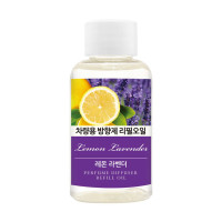 The Herb Shop Perfume Diffuser Refill Oil Lemon Lavender 50ml