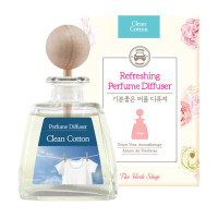 The Herb Shop Refreshing Perfume Diffuser Clean Cotton 50ml 