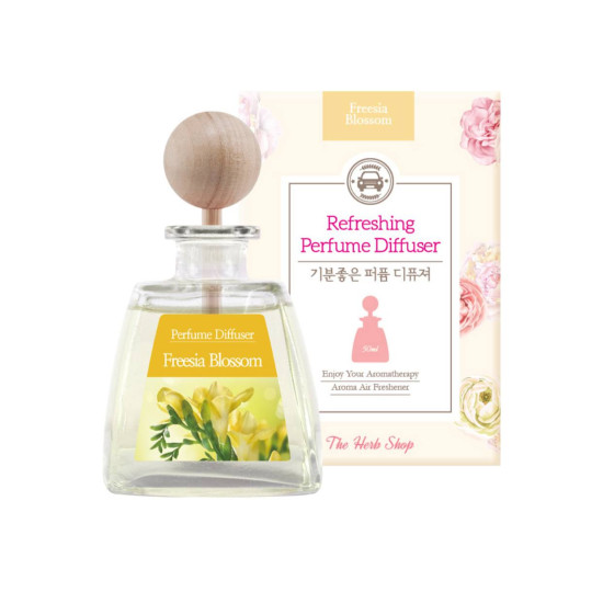 The Herb Shop Refreshing Perfume Diffuser Freesia Blossom 100ml 