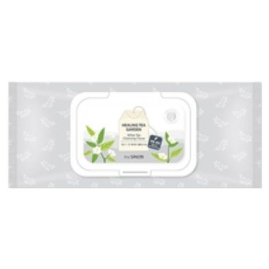 THE SAEM HEALING TEA GARDEN WHITE TEA CLEANSING TISSUE (20 napkins)