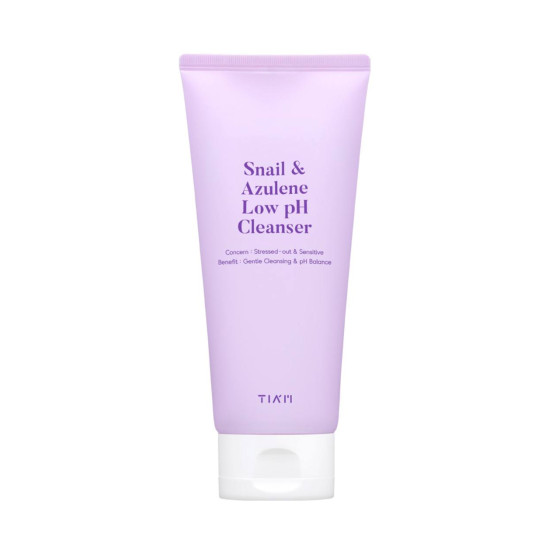 Tiam Snail and Azulene Low pH Cleanser Tube 200ml