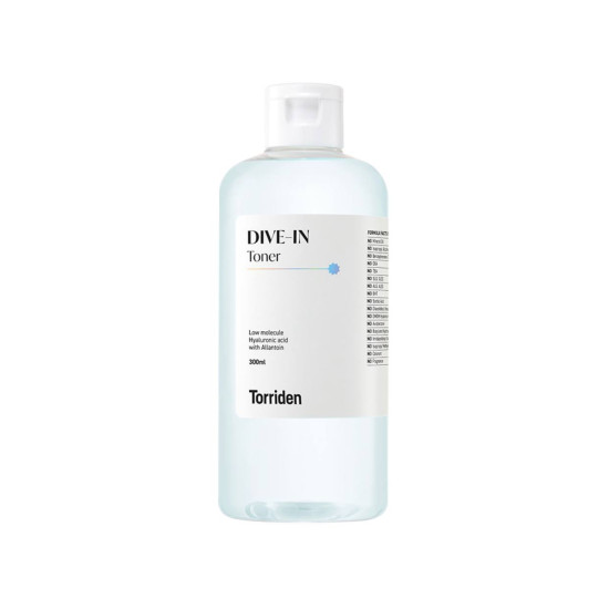 Torriden DIVE-IN Low molecule Hyaluronic acid Toner 300ml 