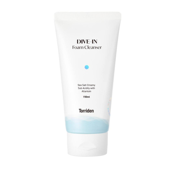 Torriden DIVE-IN Sea Salt Creamy Sub Acidity Foam Cleanser 150ml