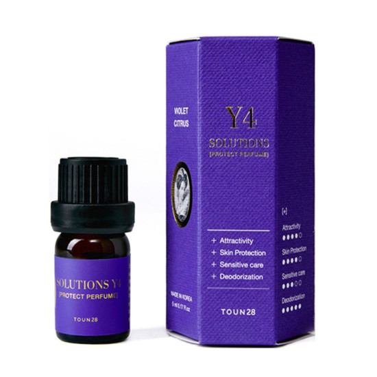 Toun28 Y Solutions Protection and Perfume for Women Y4 Violet Citrus 5ml 