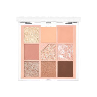 Unleashia Glitterpedia Eye Shadow Palette No.3 All of Coral Pink 6.2g