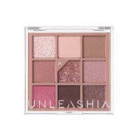 Unleashia Glitterpedia Eye Shadow Palette No.5 All of Dusty Rose 6.2g 