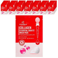 Vitahallo Collagen Essentiall Skin Fit Mask Pack 50ea x 22ml