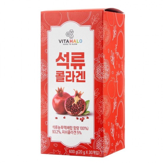 Vitahalo Pomegranate Collagen Jelly Stick 30еа х 20g