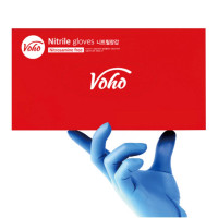 Voho Nitrile Gloves L Smurf Blue 100ea