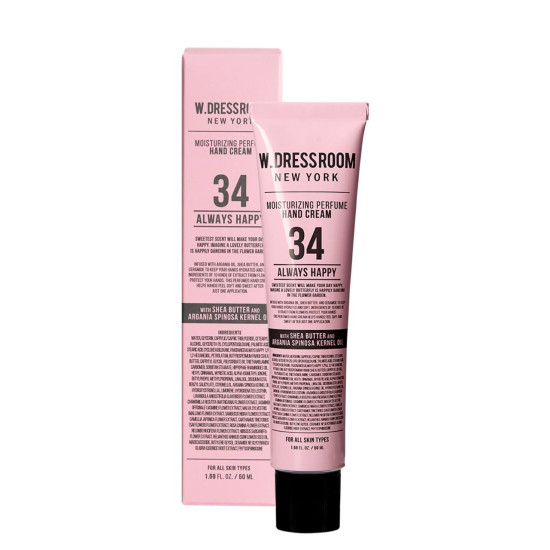 W.DRESSROOM Moisturizing Perfume Hand Cream No.34 50ml 