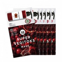 Wonder Bath Super Vegitoks Mask Pack RED (6 ea) 