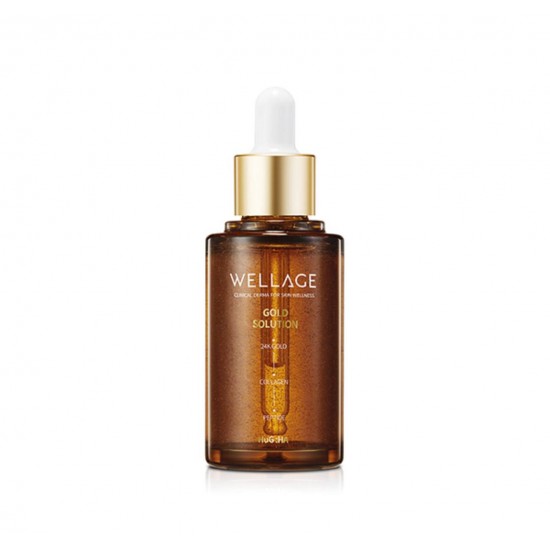 Wellage Gold Solution Collagen Ampoule 45ml