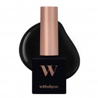 Withshyan Professional Color Gel Nail Polish W06 Ink Black 10g