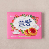 Chungwoo Flan Strawberry 160g
