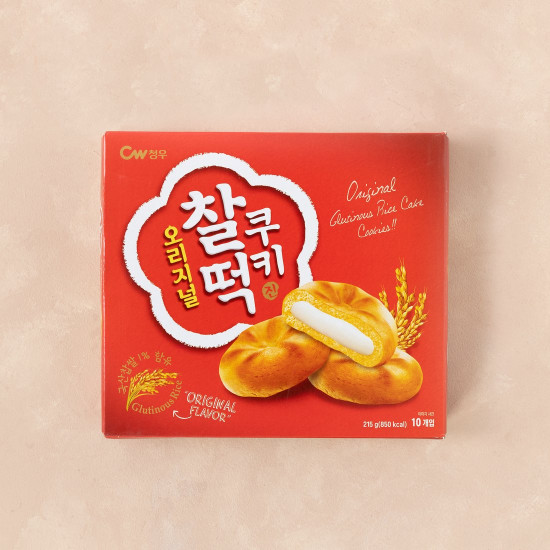 Chungwoo Rice Cake Cookies Original 215g