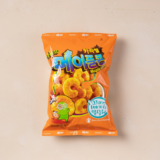 Crown Caramel Corn Maple 154g