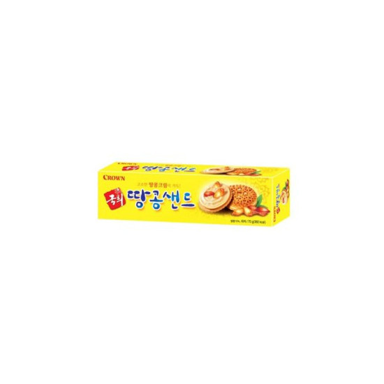 Crown Kookhee Peanut Sandwich 70g