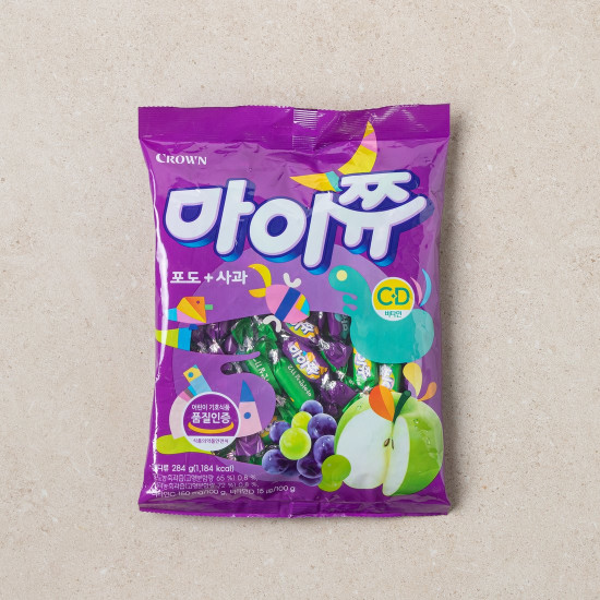 Crown My Chew Grape Apple 284g