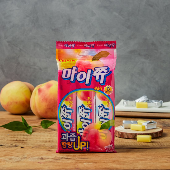 Crown My Chew Peach 3pcs 132g
