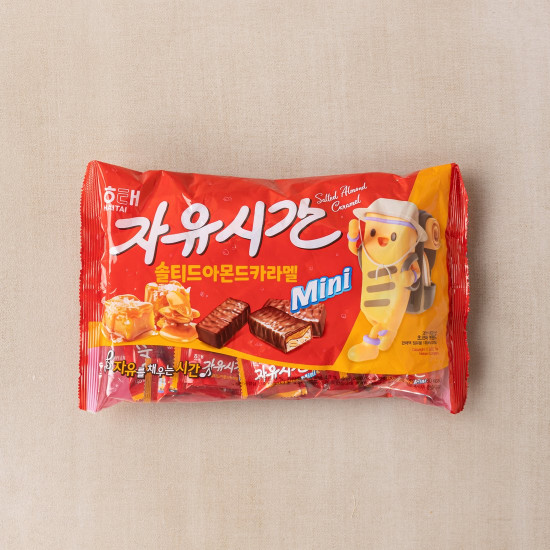 HAITAI Mini Free Time Salted Almond Caramel 440g