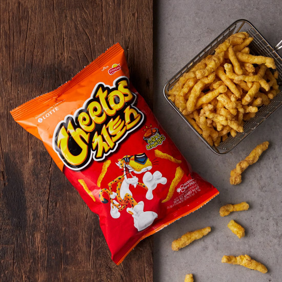 Lotte Cheetos Smokey BBQ Flavor 82g