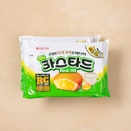 Lotte Custard 2 Bundles 460g