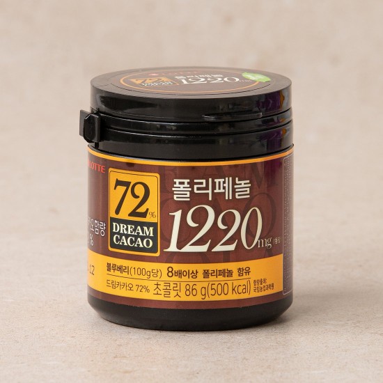 Lotte Dream Cacao 72% 86g