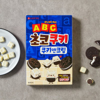 Lotte Lotte ABC Choco Cookie Cookies & Cream 130g