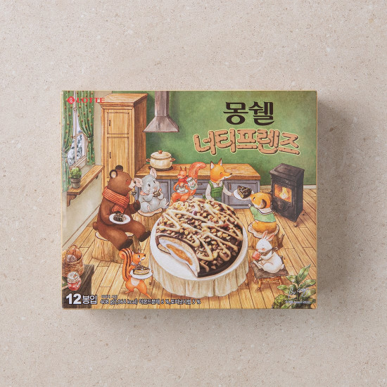Lotte Monshel Nutty Friends 408g