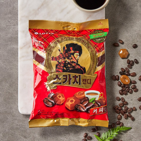 Lotte Scotch Candy Coffee Flavor 317g