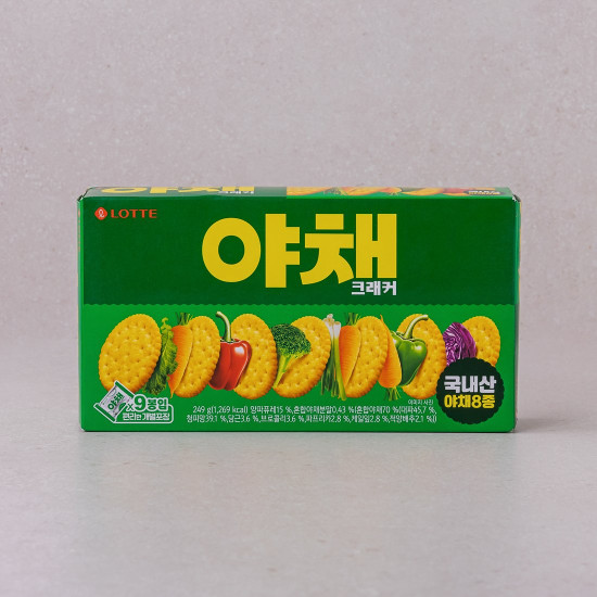 Lotte Vegetable Crackers 249g