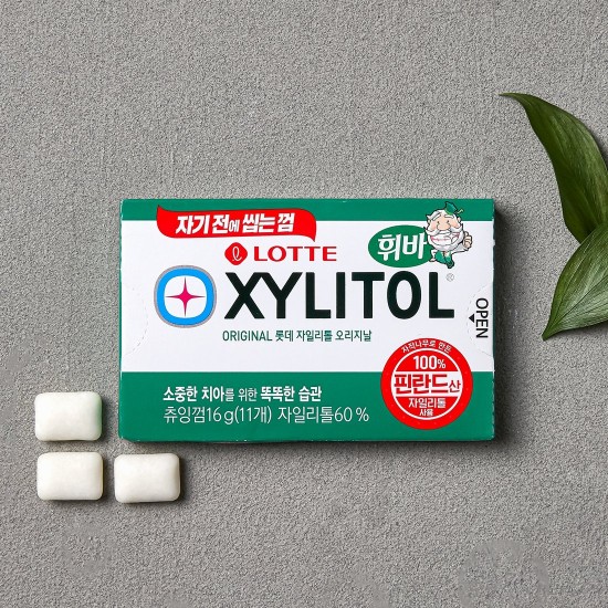 Lotte Xylitol Coated Original 16g Kitems