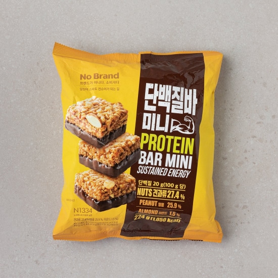 No Brand No Brand Protein Bar Mini 224g