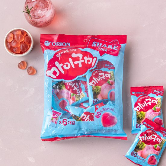 Orion My Gumi Peach 259g