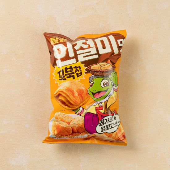 Orion Tortoise Chips Dalkon Injeolmi Flavor 160g