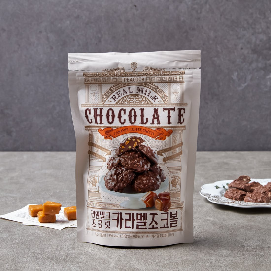 PEACOCK Peacock Caramel Chocolate Ball 260g