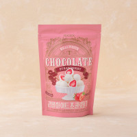 PEACOCK Real White Strawberry Chocolate Ball 170g