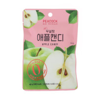 PEACOCK Sugar Free Apple Candy 40g