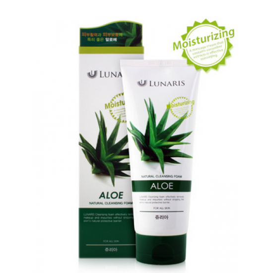  Lunaris aloe natural cleansing foam moisturizing 170ml. 